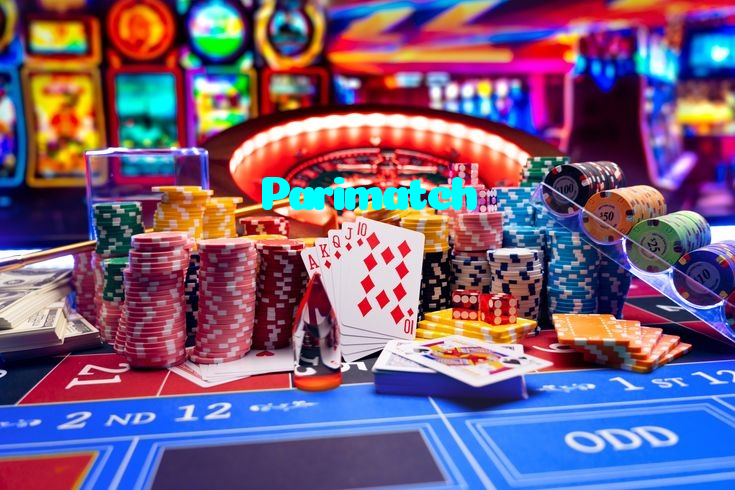 Parimatch casino presented on mobile device in Pakistan with slots and live games